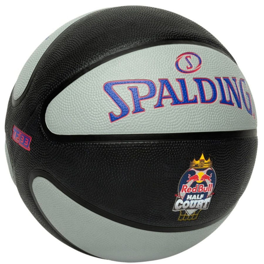 Basketball Spalding Indoor | Red Bull Half Court Tf-33 Rubber Indoor/Outdoor Basketball