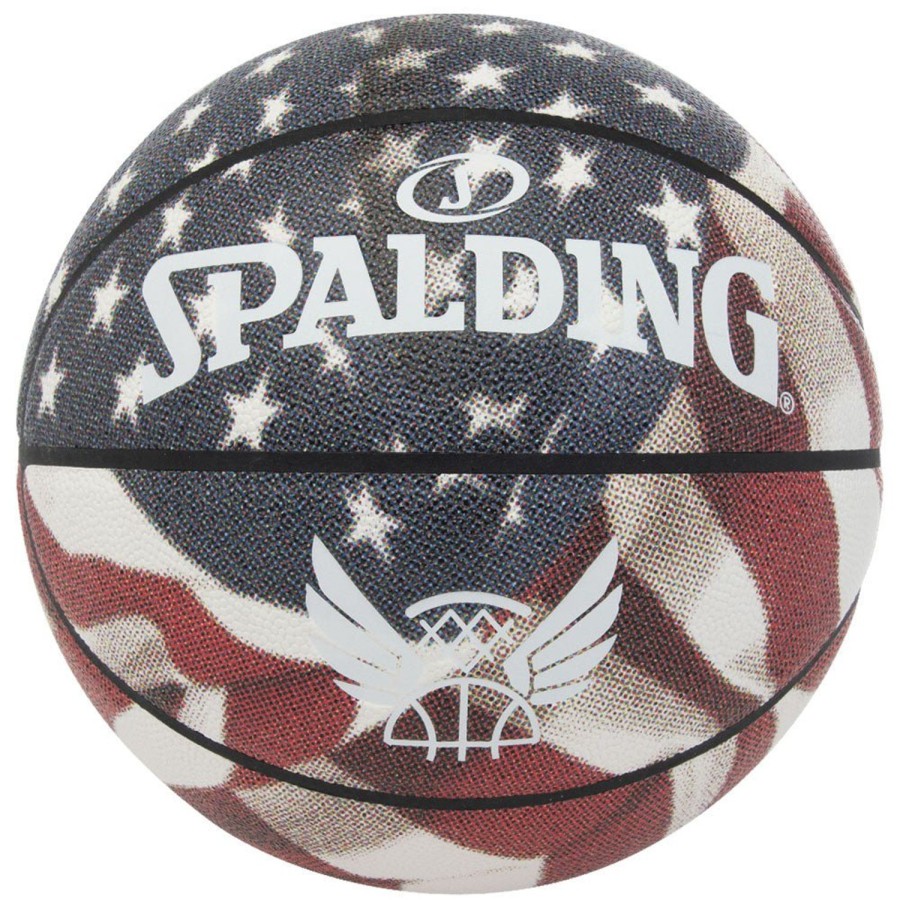 Basketball Spalding Outdoor | Trend Stars Stripes Rubber Outdoor Basketball