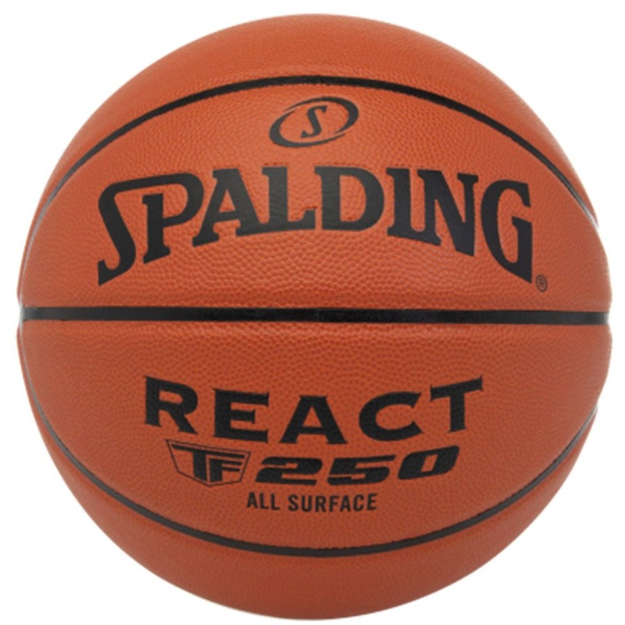 Basketball Spalding Tf Performance | Fiba React Tf-250 Composite Indoor/Outdoor Basketball