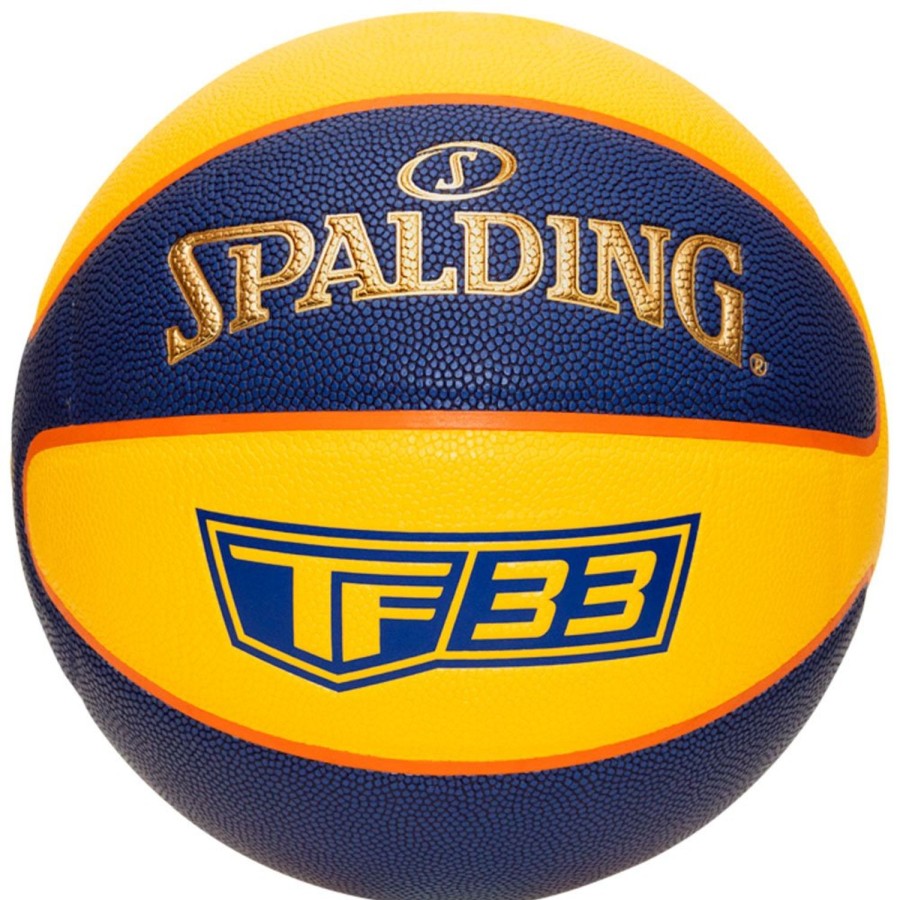 Basketball Spalding Tf Performance | Tf-33 Gold Rubber Indoor/Outdoor Basketball