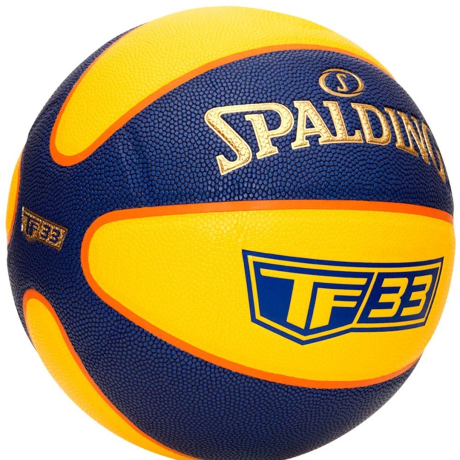 Basketball Spalding Tf Performance | Tf-33 Gold Rubber Indoor/Outdoor Basketball