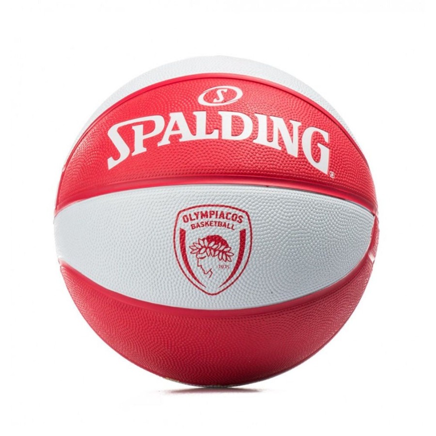 Basketball Spalding Outdoor | Olympiacos Euroleague Team Rubber Indoor/Outdoor Basketball