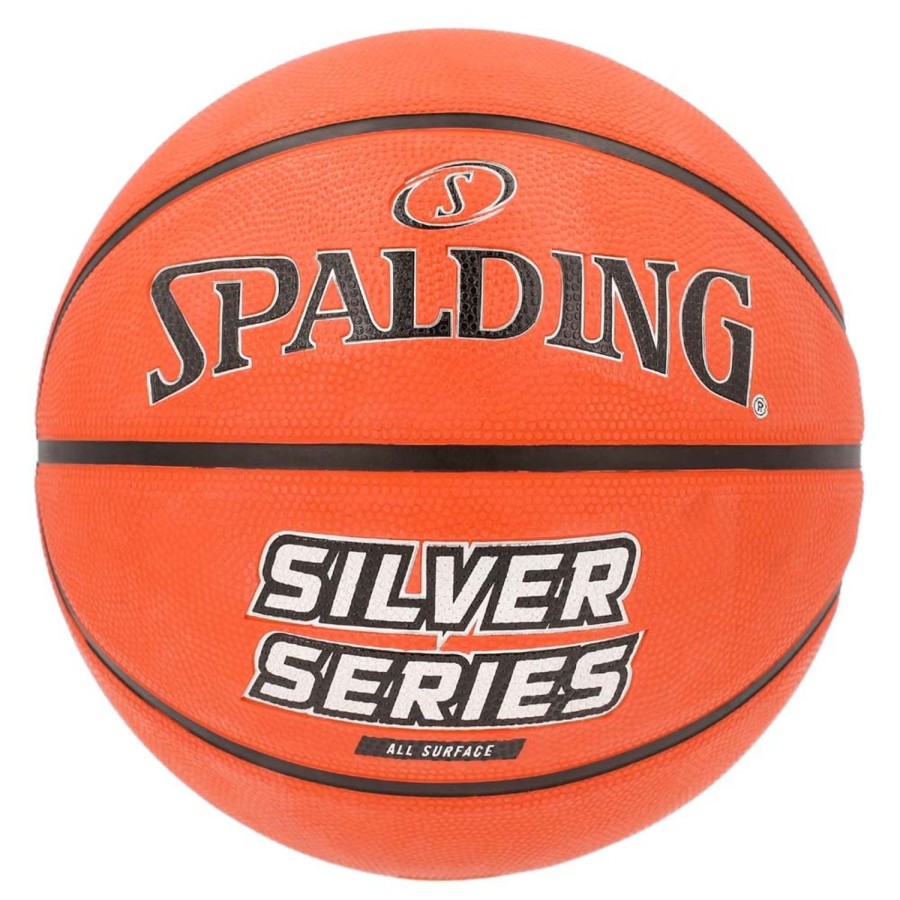 Basketball Spalding Outdoor | Silver Series Rubber Indoor/Outdoor Basketball