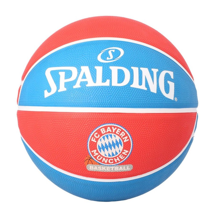 Basketball Spalding Indoor | Fc Bayern Euroleague Team Rubber Indoor/Outdoor Basketball