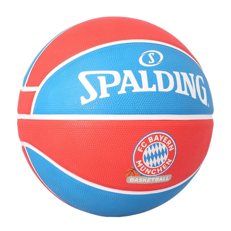 Basketball Spalding Indoor | Fc Bayern Euroleague Team Rubber Indoor/Outdoor Basketball