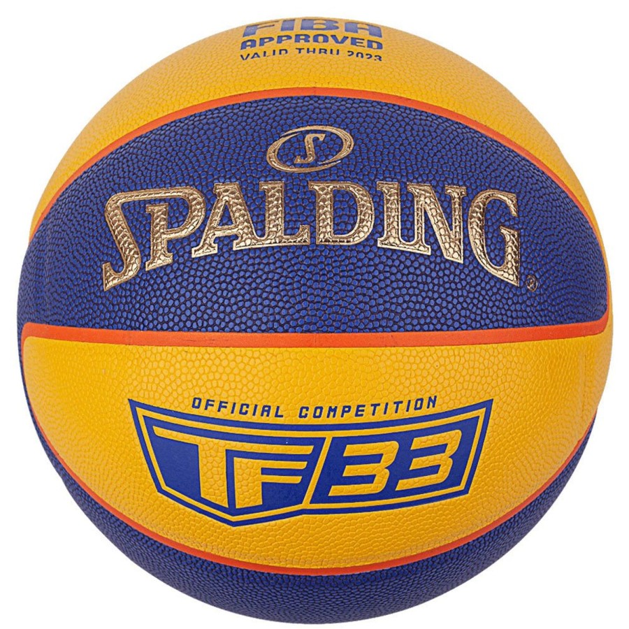 Basketball Spalding Outdoor | Tf-33 Gold Composite Indoor/Outdoor Basketball