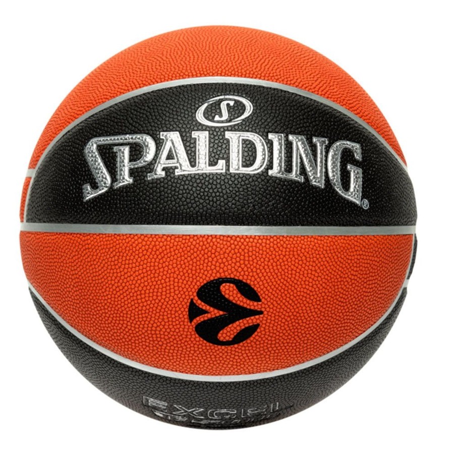 Basketball Spalding Indoor | Euroleague Excel Tf-500 Composite Indoor/Outdoor Basketball