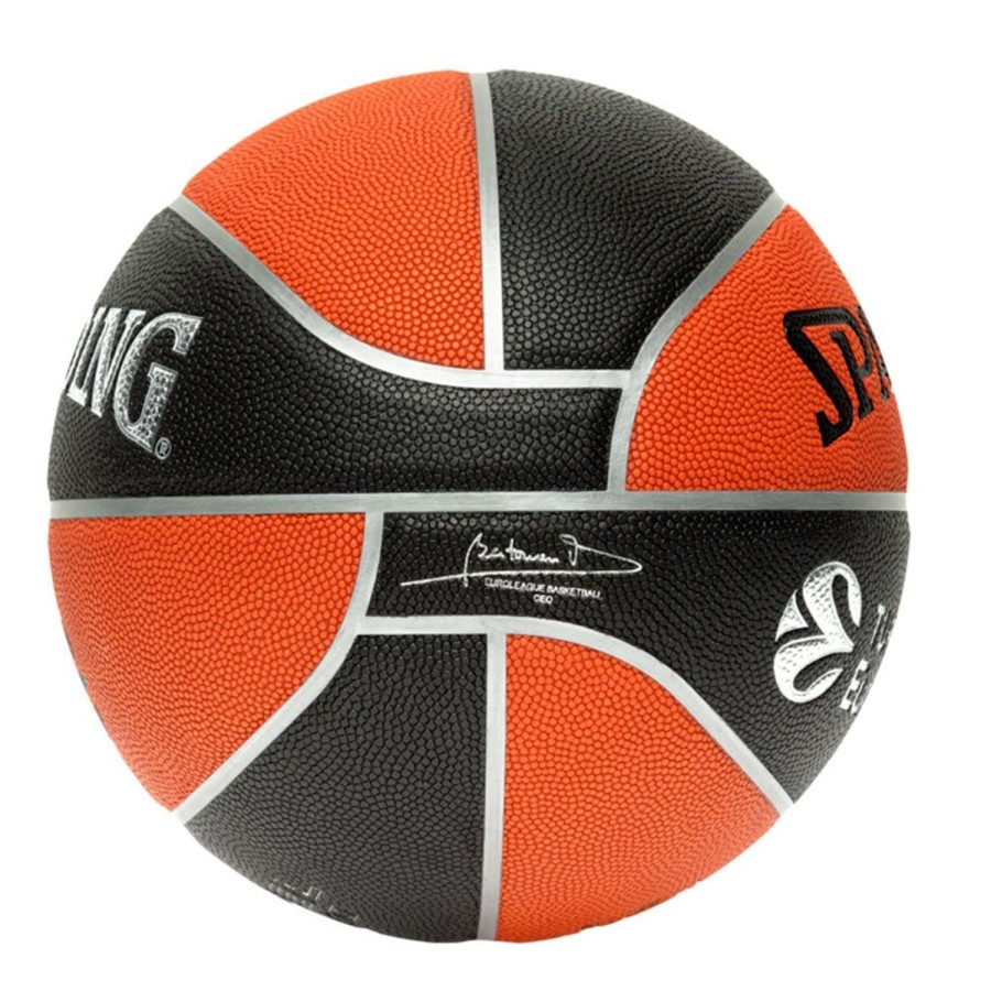 Basketball Spalding Indoor | Euroleague Excel Tf-500 Composite Indoor/Outdoor Basketball