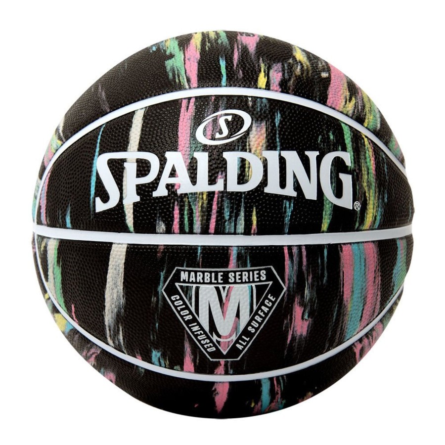 Basketball Spalding Outdoor | Marble Series Rubber Outdoor Basketball