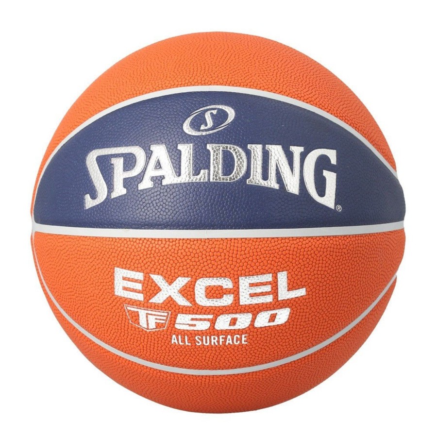 Basketball Spalding Leagues | Lnb 22 Excel Tf-500 Composite Indoor/Outdoor Basketball