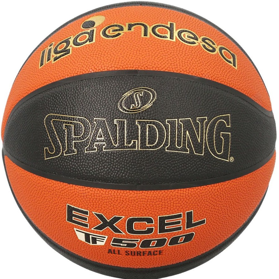 Basketball Spalding Indoor | Acb Excel Tf-500 Composite Indoor/Outdoor Basketball