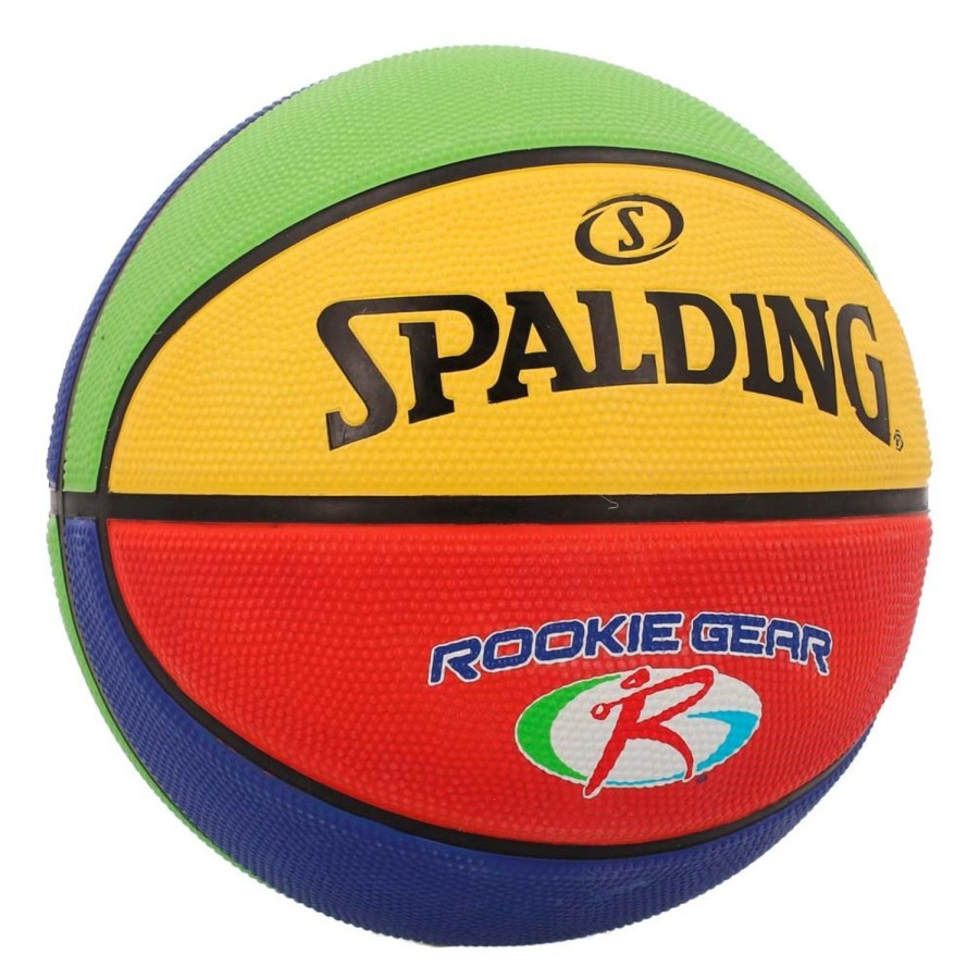 Basketball Spalding Indoor | Rookie Gear Soft Grip Rubber Indoor/Outdoor Basketball