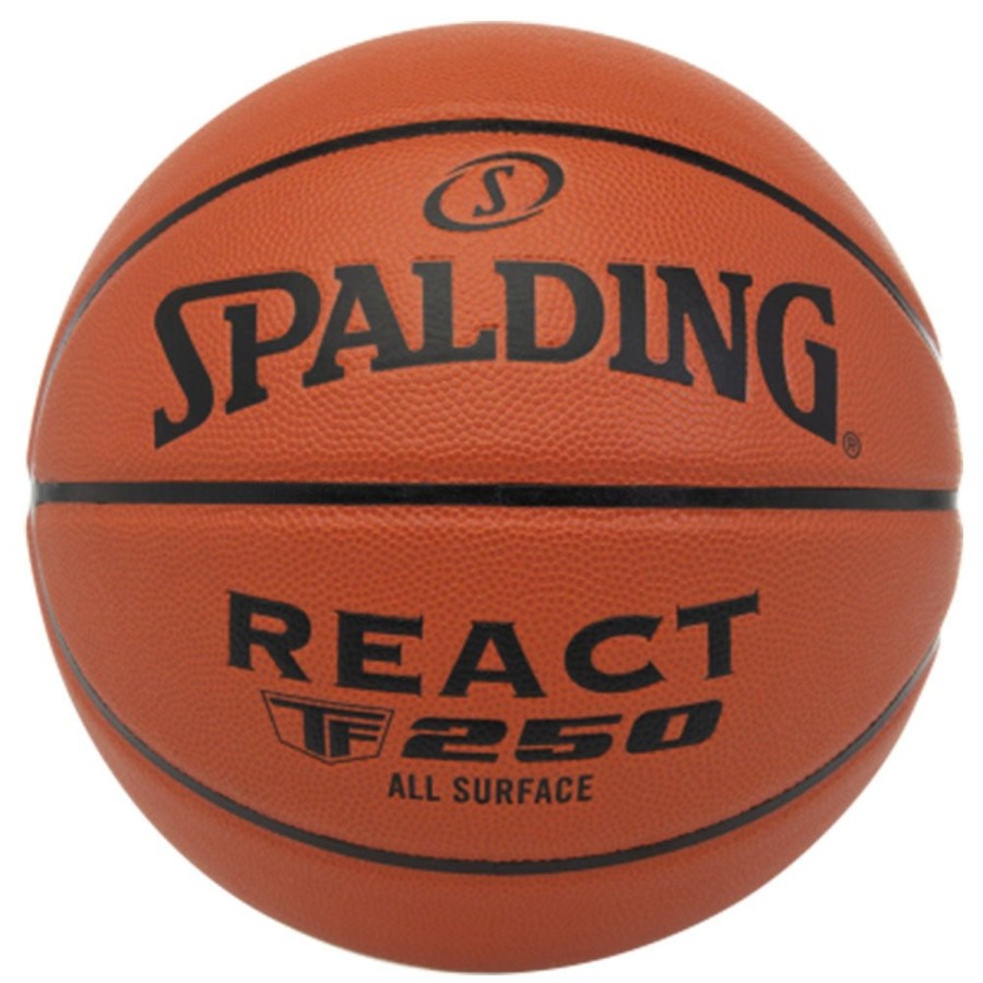 Basketball Spalding Leagues | Fiba React Tf-250 Composite Indoor/Outdoor Basketball