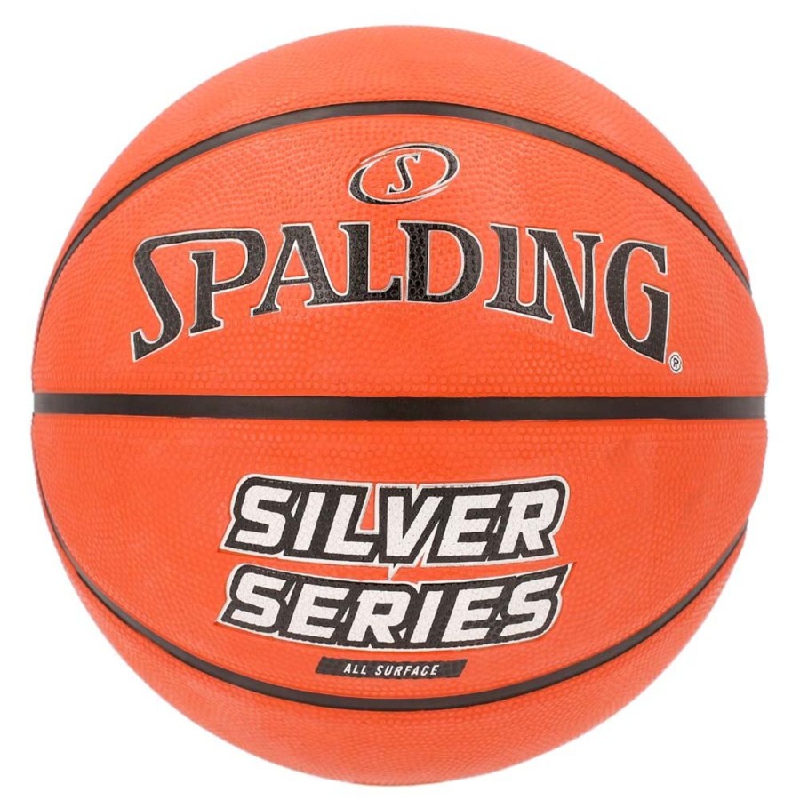 Basketball Spalding Indoor | Silver Series Rubber Indoor/Outdoor Basketball