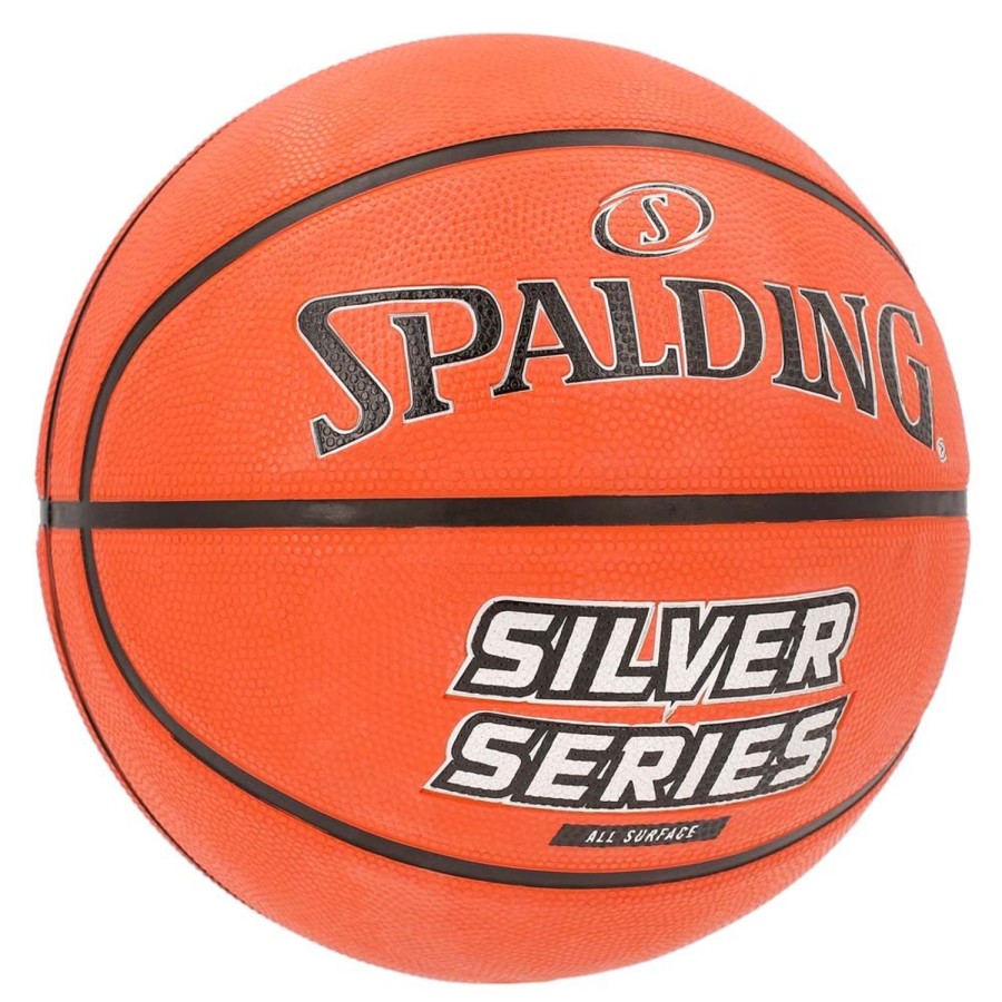 Basketball Spalding Indoor | Silver Series Rubber Indoor/Outdoor Basketball