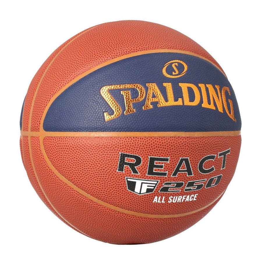 Basketball Spalding Outdoor | Lnb 22 React Tf-250 Composite Indoor/Outdoor Basketball