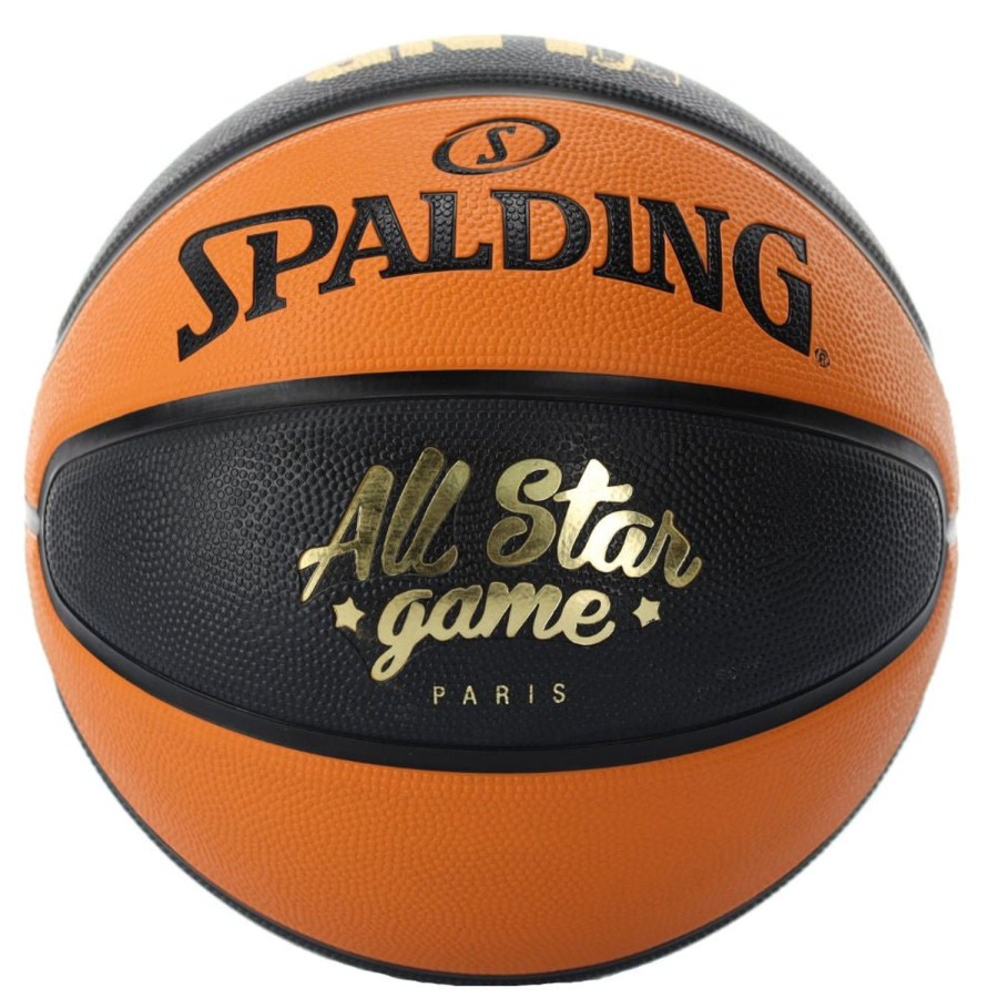 Basketball Spalding Leagues | All Star Game Varsity 2023 Tf-150 Rubber Indoor/Outdoor Basketball