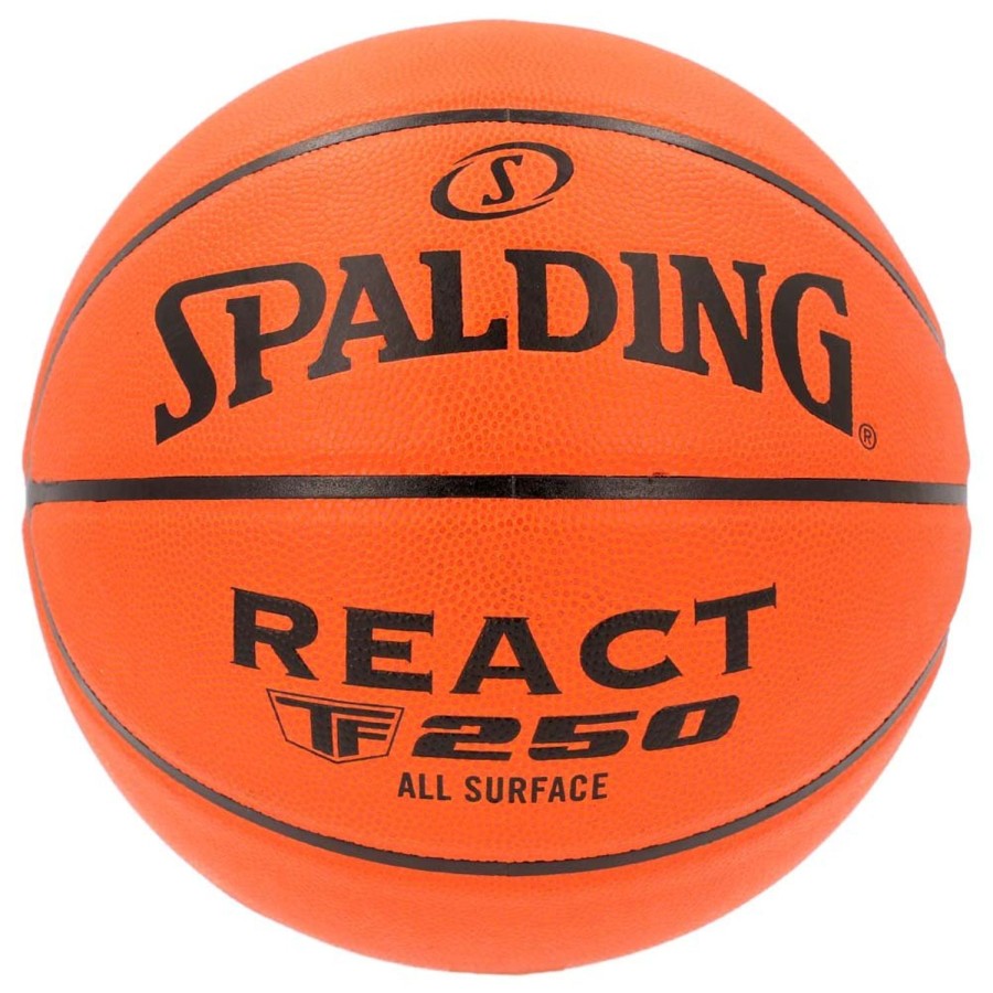 Basketball Spalding Outdoor | React Tf-250 Composite Indoor/Outdoor Basketball