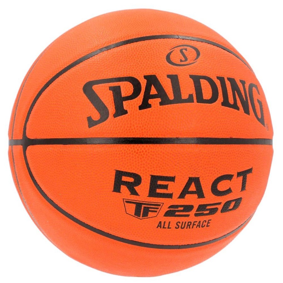 Basketball Spalding Outdoor | React Tf-250 Composite Indoor/Outdoor Basketball