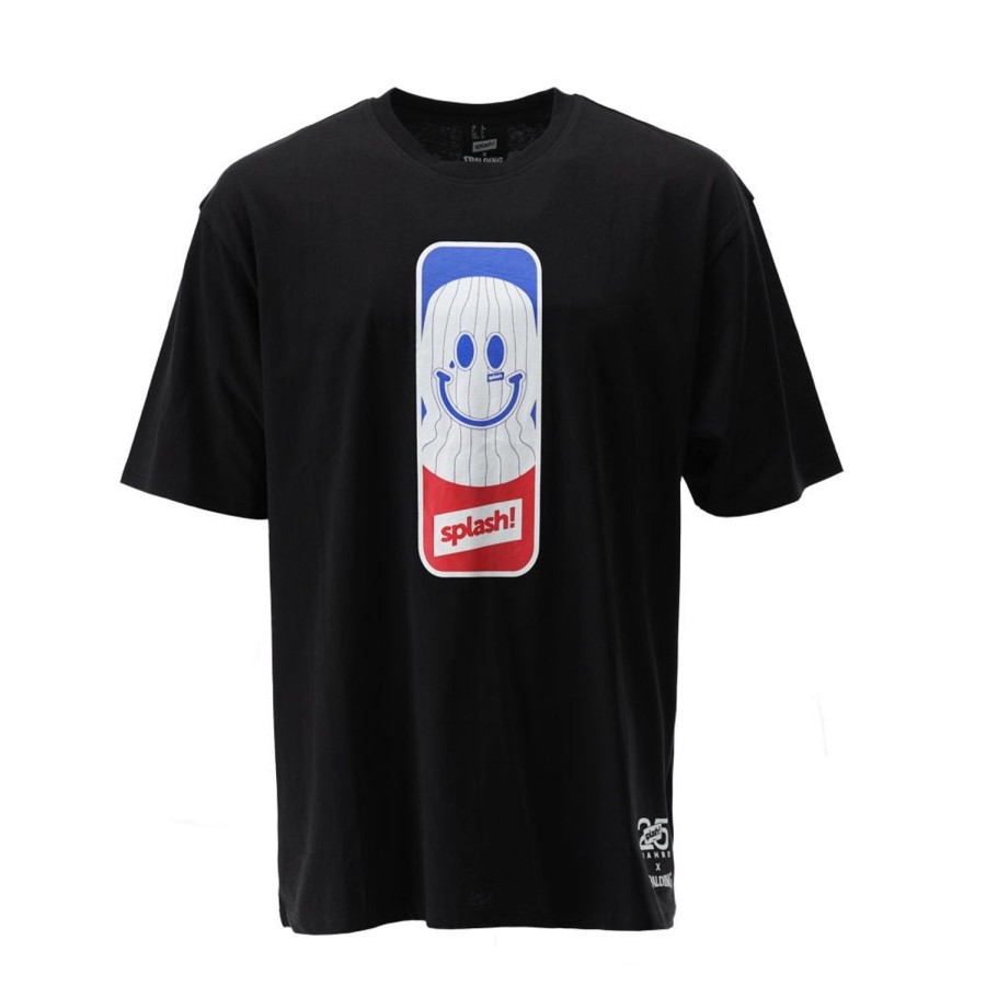 Lifestyle Spalding T-Shirts & Tops | Splash! T-Shirt Black