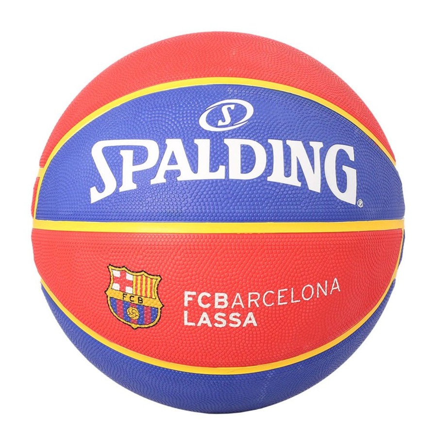 Basketball Spalding Leagues | Fc Barcelona Euroleague Team Rubber Indoor/Outdoor Basketball