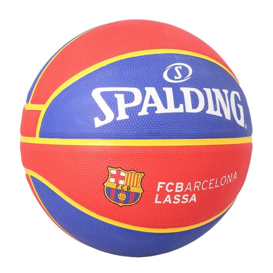 Basketball Spalding Leagues | Fc Barcelona Euroleague Team Rubber Indoor/Outdoor Basketball