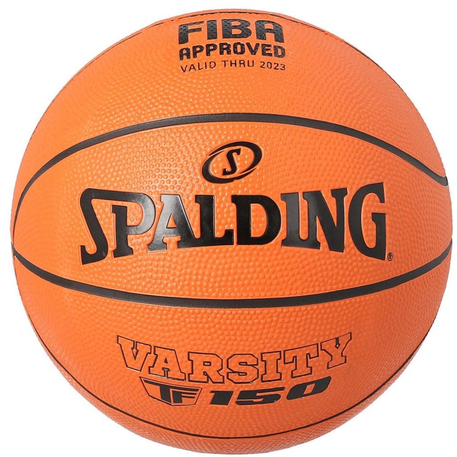 Basketball Spalding Kids & Youth | Fiba Varsity Tf-150 Rubber Indoor/Outdoor Basketball