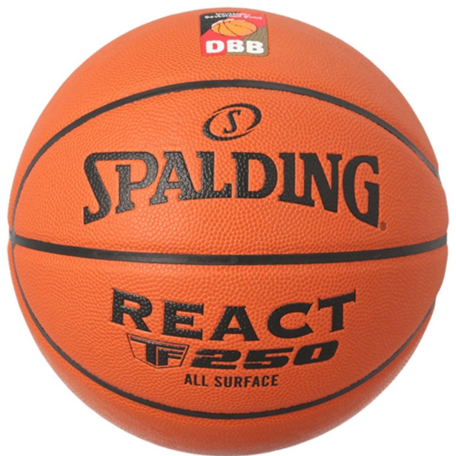 Basketball Spalding Indoor | Dbb React Tf-250 Composite Indoor/Outdoor Basketball