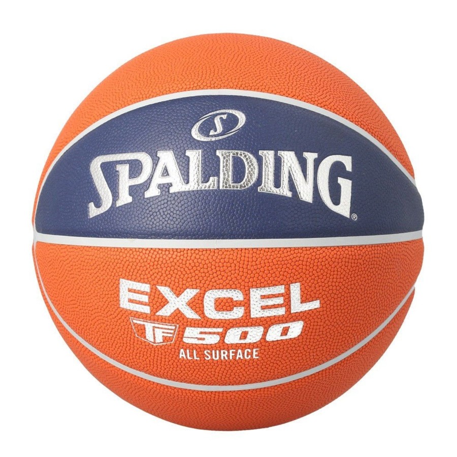 Basketball Spalding Outdoor | Lnb 22 Excel Tf-500 Composite Indoor/Outdoor Basketball